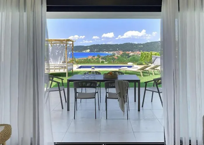 别墅 Soleado Luxury Skála Foúrkas